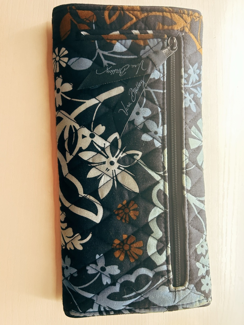 💙VERA BRADLEY WALLET🤎in Java floral💙